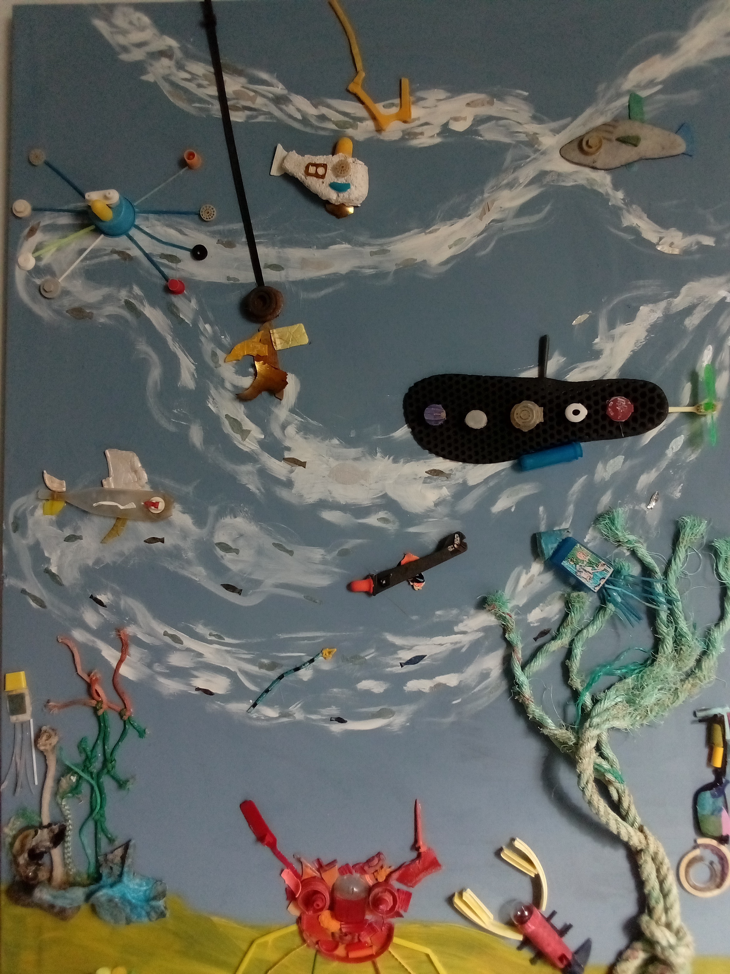 Collaborative artwork created by members of the HOPE Project!
